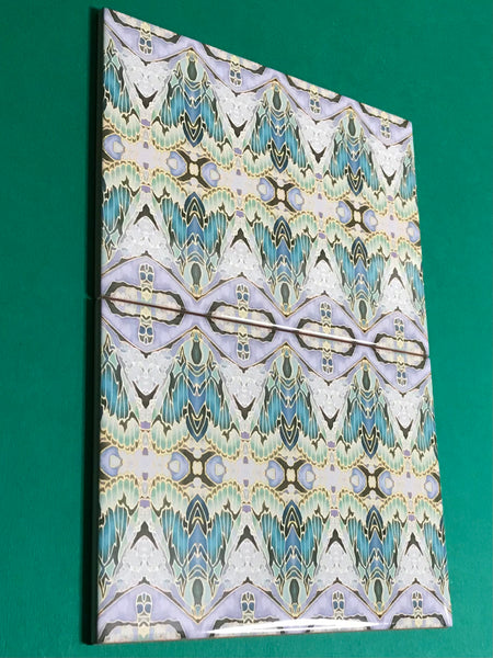 Sage Green Art Deco Butterfly Moth Tiles - Beautiful Ceramic Rectangular Border 6x8” Tiles - Kitchen Bathroom Tiles