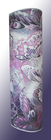 Butterfly Wings Lamp - pink purple black white lamp - Atmospheric lamp