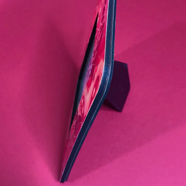 Bright Pink and Red Butterfly Photo Frame