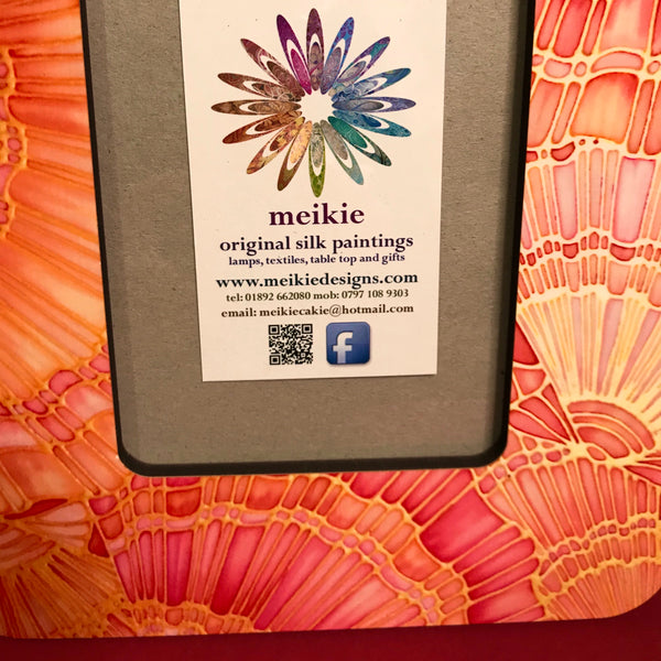 Pink Caramel Clam Shell Photo Frame