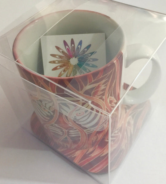 Tiger Mug & Coaster - Tiger Mug Box Set - Majestic Tiger Mug - Wildlife Lovers Mug Gift