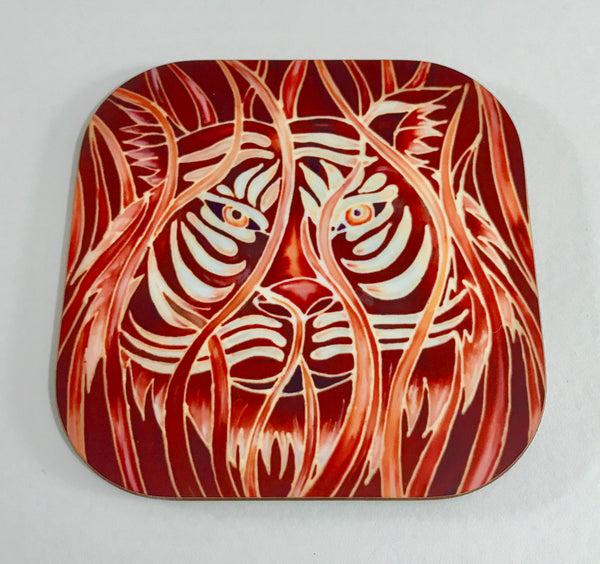 Tiger Mug & Coaster - Tiger Mug Box Set - Majestic Tiger Mug - Wildlife Lovers Mug Gift
