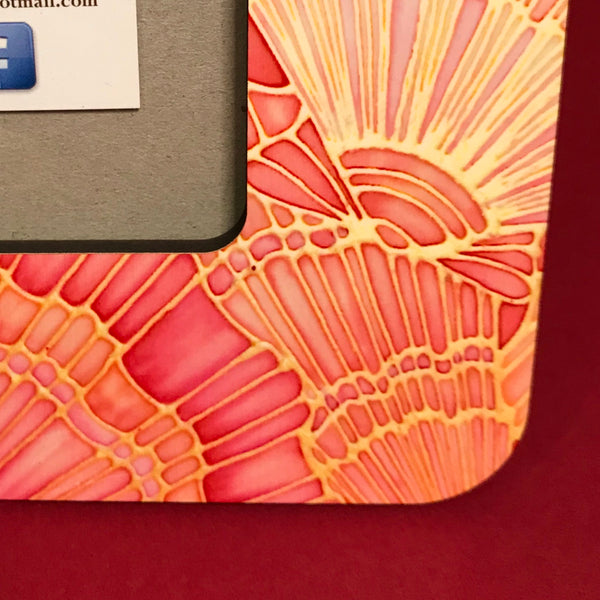 Pink Caramel Clam Shell Photo Frame