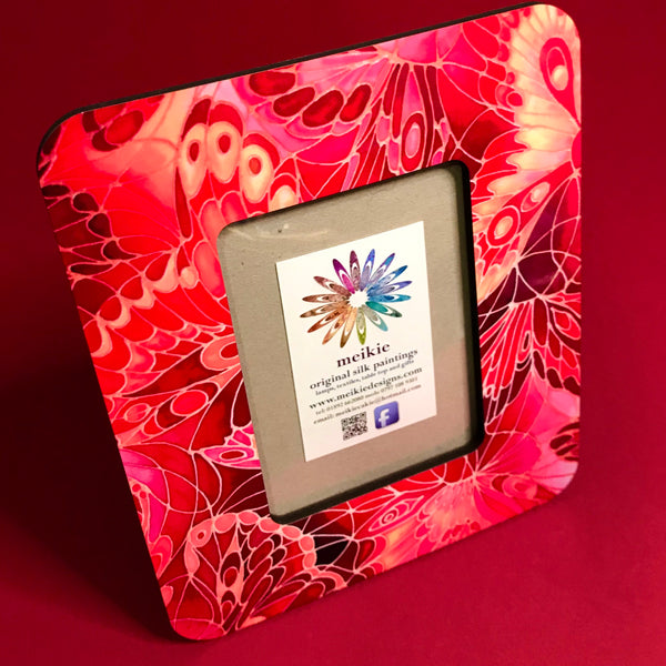 Pink Caramel Clam Shell Photo Frame