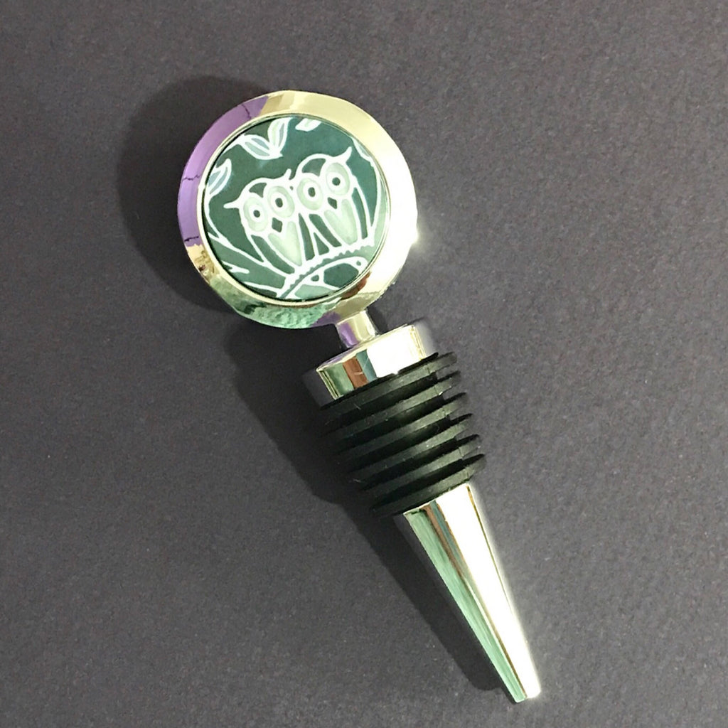 Love Owls Bottle Stopper - Owls Bottle Bung - Woodland lovers Gift - Nature Lovers gift - Meikie designs