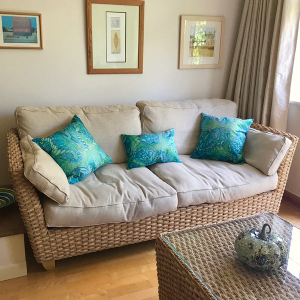 SOLD Green Parker Knoll Chair - Mint Green Chair Update - Bespoke Upholstery and Re-covering