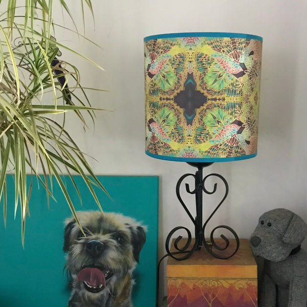 Butterfly Lamp shade - Butterfly Drum Shade - Atmospheric lamp Shade