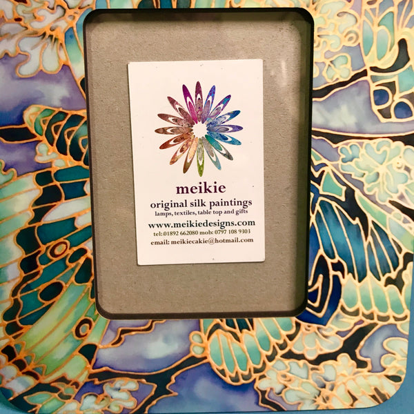 Green Butterfly Moth Photo Frame