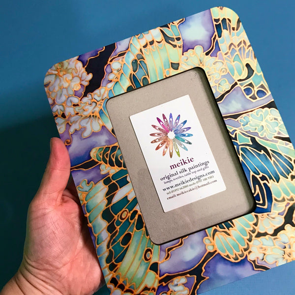 Green Butterfly Moth Photo Frame