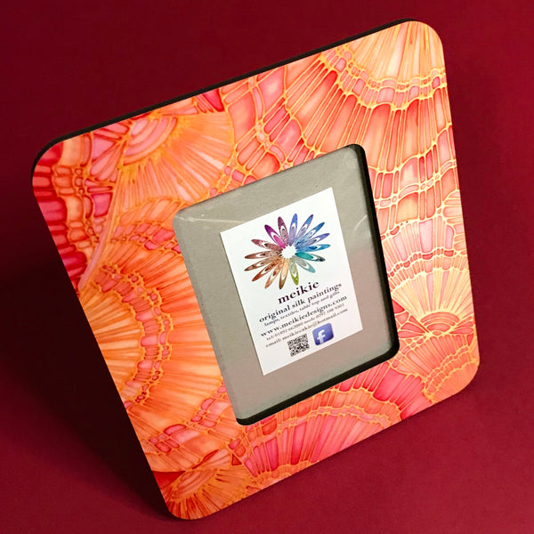 Pink Caramel Clam Shell Photo Frame