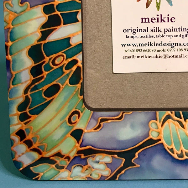 Green Butterfly Moth Photo Frame