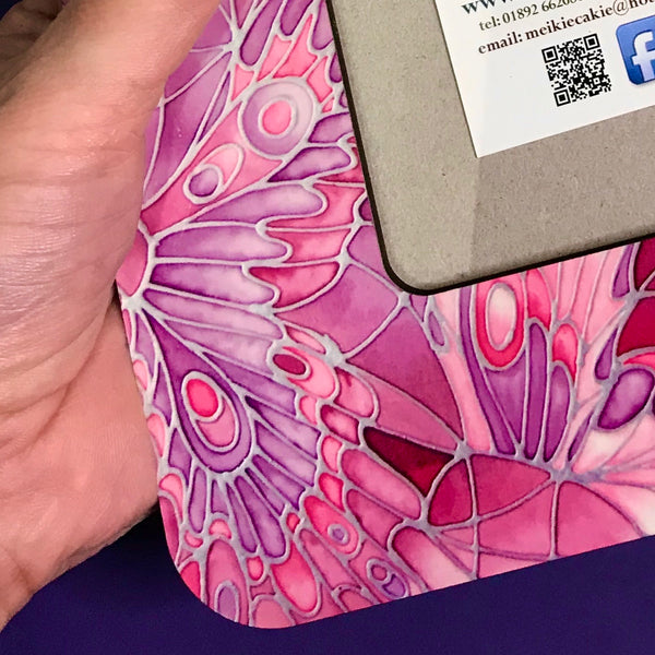 Pink Butterfly Photo Frame