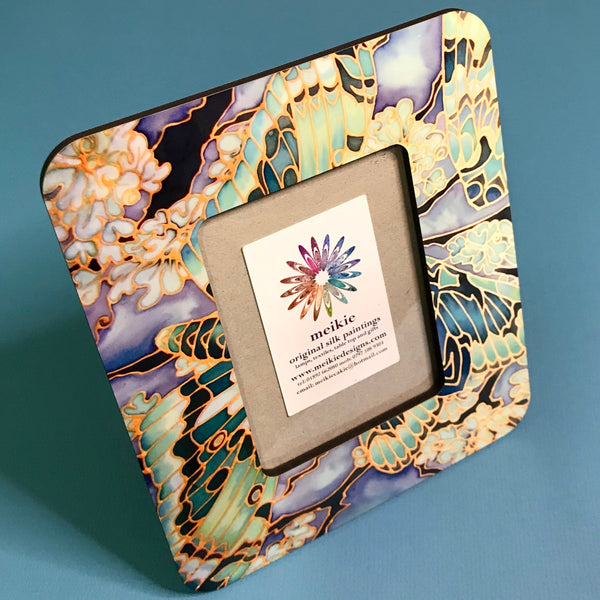 Green Butterfly Moth Photo Frame