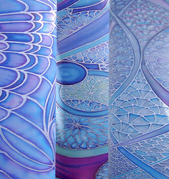 Butterfly Contemporary Floor Lamp - Butterfly Art Lamp - Tranquil Calming Lamp Light - Free Standing Lamp in Blue Green Turquoise and Purple