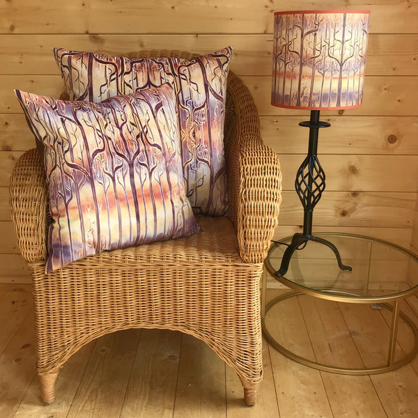 Deco trees Contemporary Floor Lamp 1m tube  - Beautiful Art Lamp - Caramel Atmospheric lighting