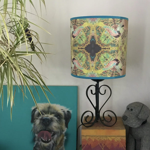 Butterfly Lamp shade - Butterfly Drum Shade - Atmospheric lamp Shade