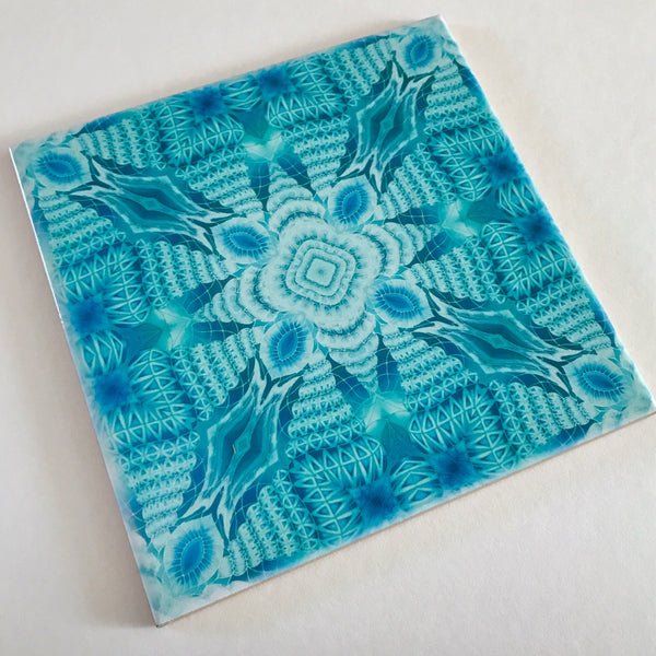 Contemporary Tiles mixed Teals - Mint Blue Green Tiles - Beautiful Tile